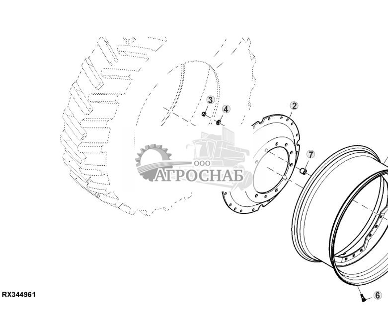 Переднее колесо, 8-позиционное, шины группы 43 (показана левая сторона) - ST928909 687.jpg